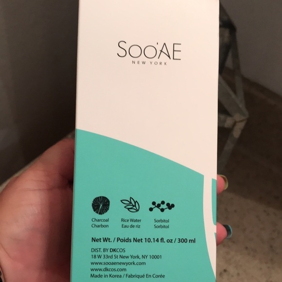Soo’AE brand purifying charcoal cleansing water- NIB - Picture 3 of 4